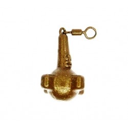 Грузило для риболовлі, маркерне, фарбоване, з вертлюгом, Булава, 50г